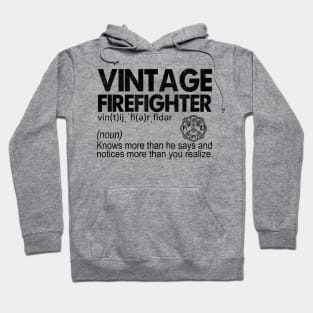 Vintage Firefighter Hoodie